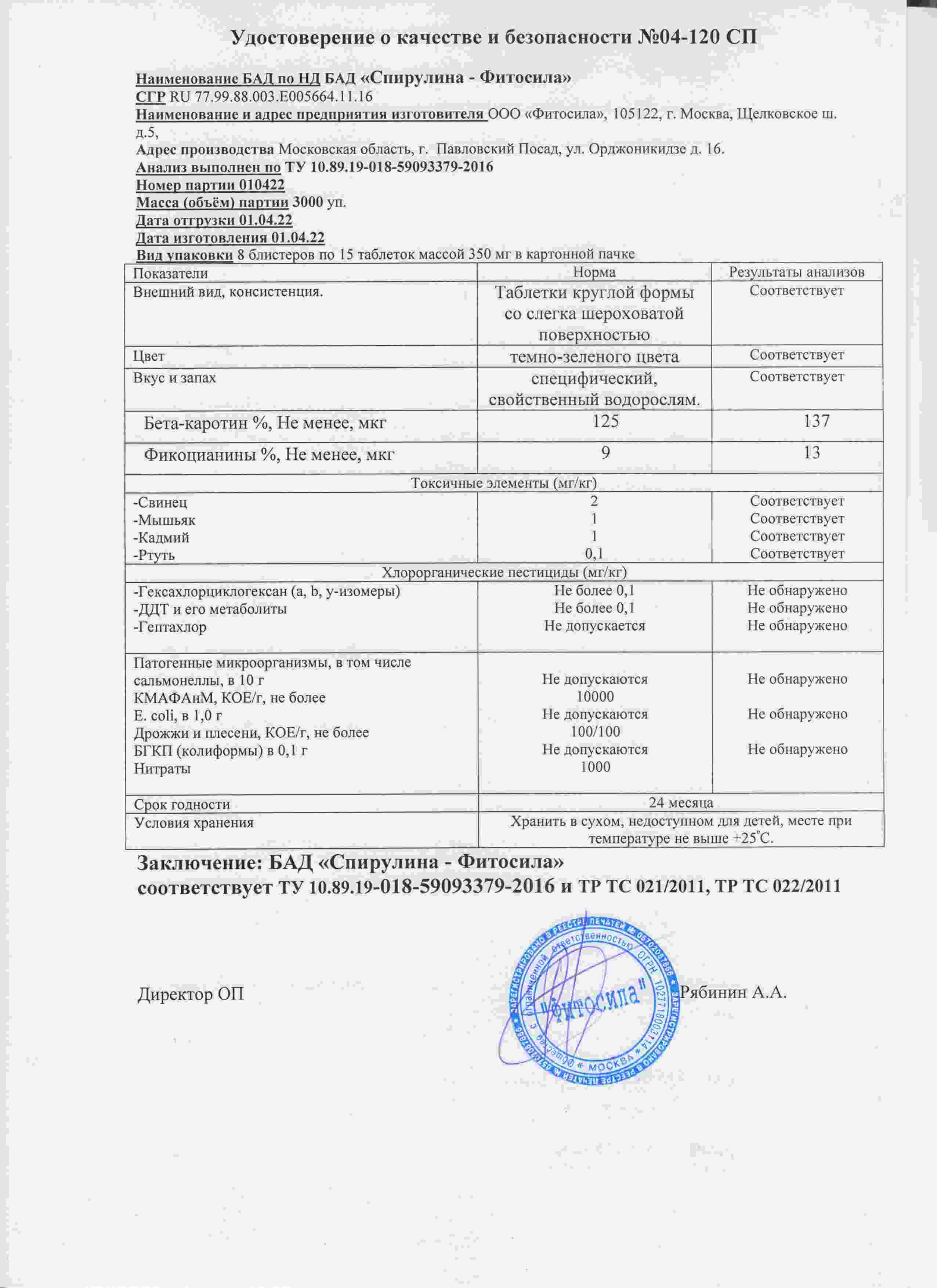Паспорт №010422
